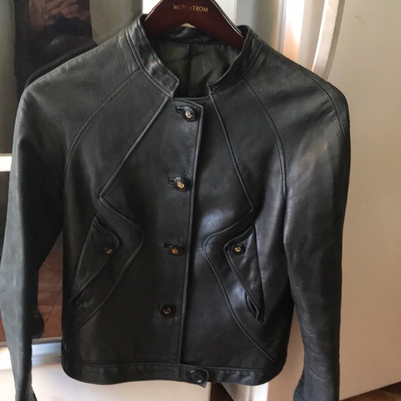 Valentino vintage leather jacket - Picture 1 of 8